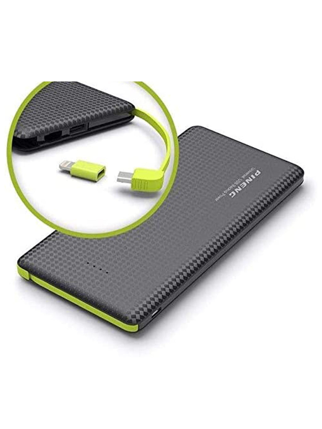 Carregador Portátil Power Bank Pineng 5000mAh com Dupla Saída USB