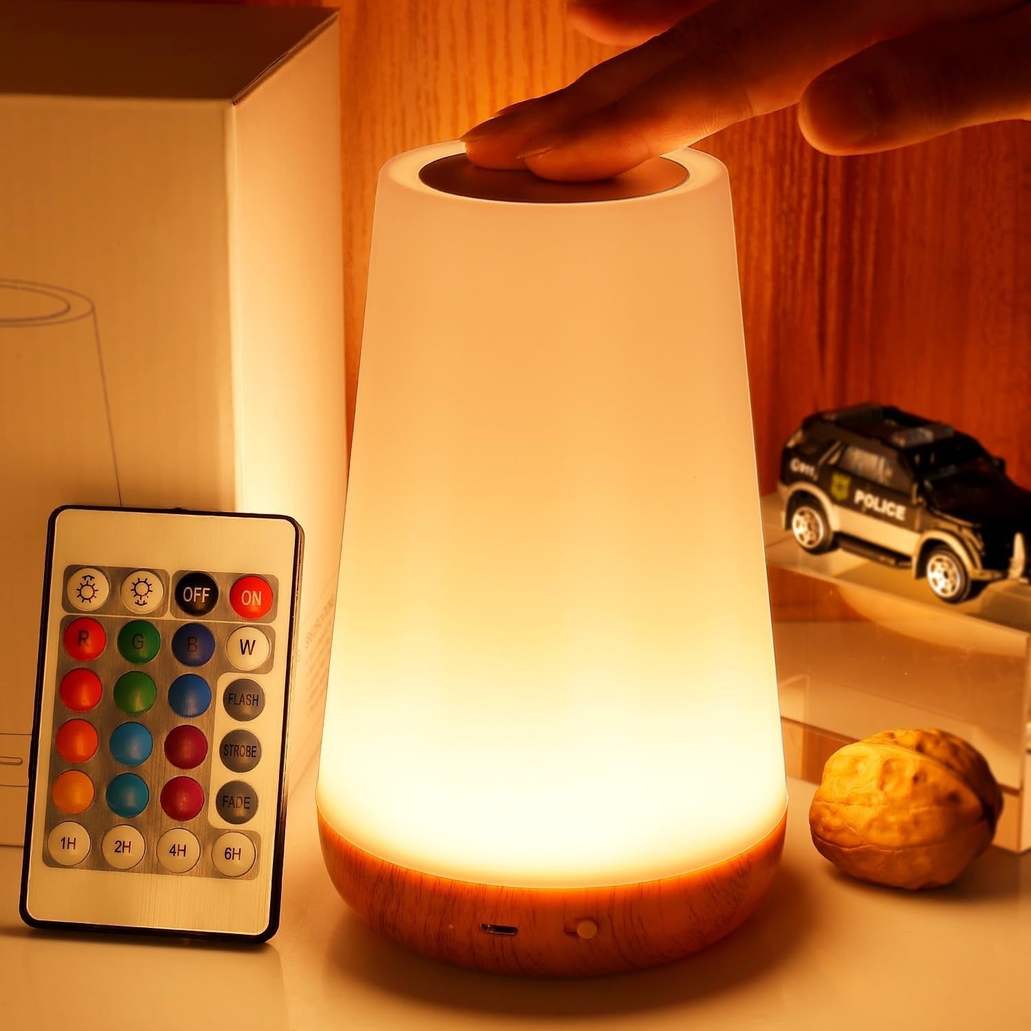 Luminária LED RGB Multicolorida Touch