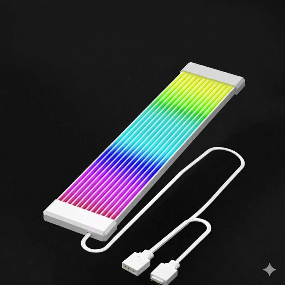 Cabo Extensor com LED RGB para Fonte