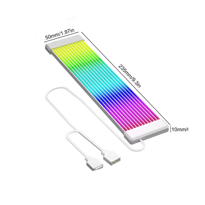 Cabo Extensor com LED RGB para Fonte