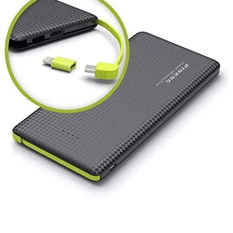 Carregador Portátil Power Bank Pineng 5000mAh com Dupla Saída USB