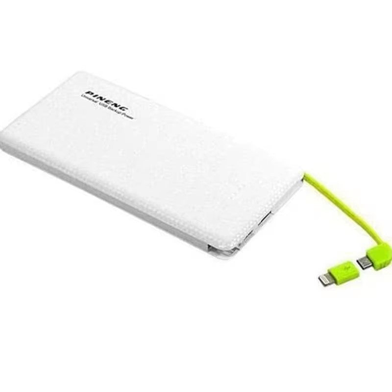 Carregador Portátil Power Bank Pineng 5000mAh com Dupla Saída USB