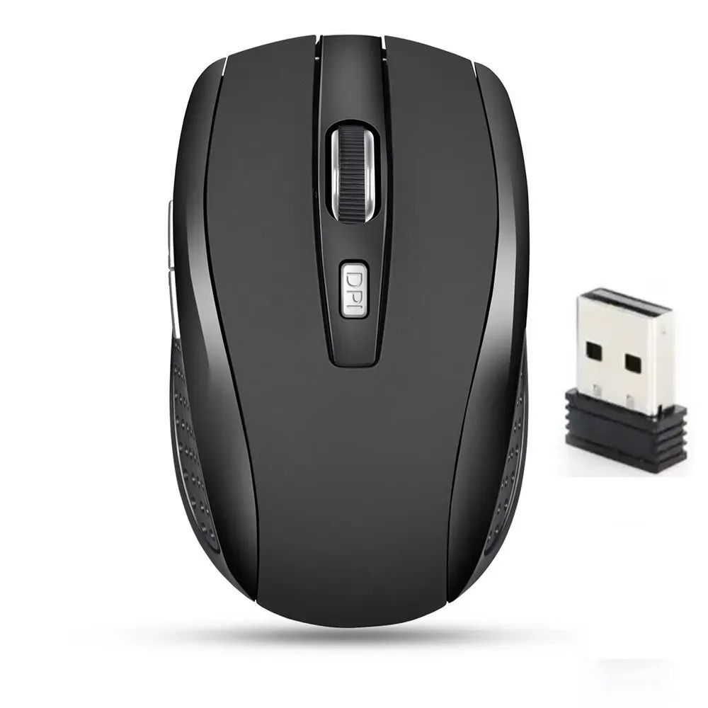 Mouse Sem Fio 2.4GHz com 6 Botões