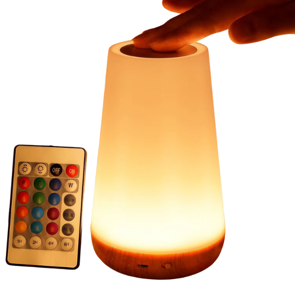 Luminária LED RGB Multicolorida Touch
