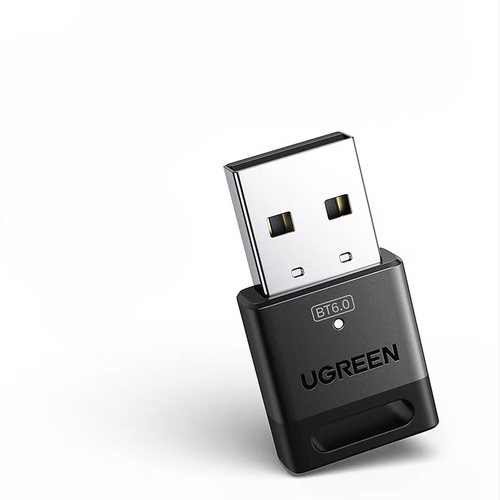 Adaptador USB Bluetooth 6.0 UGREEN Conexão Rápida, Estável e Compacta