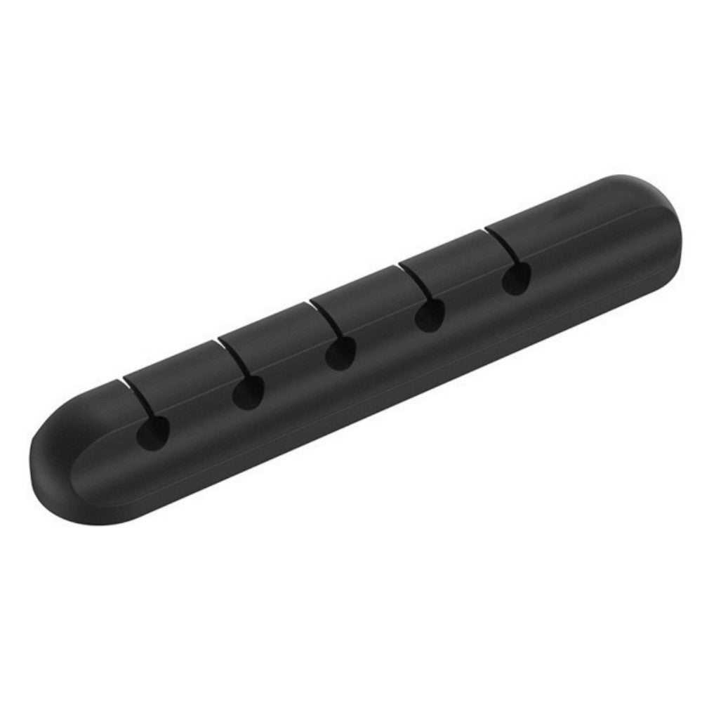 Organizador de Cabos de Silicone com Fixação Adesiva