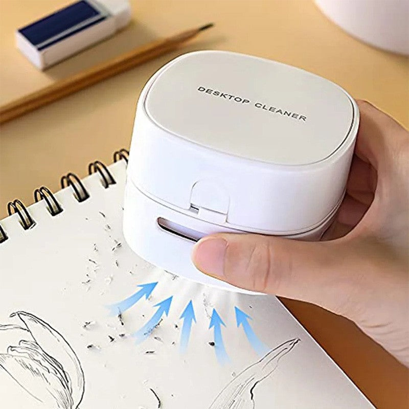 Mini Aspirador de Mesa Portátil