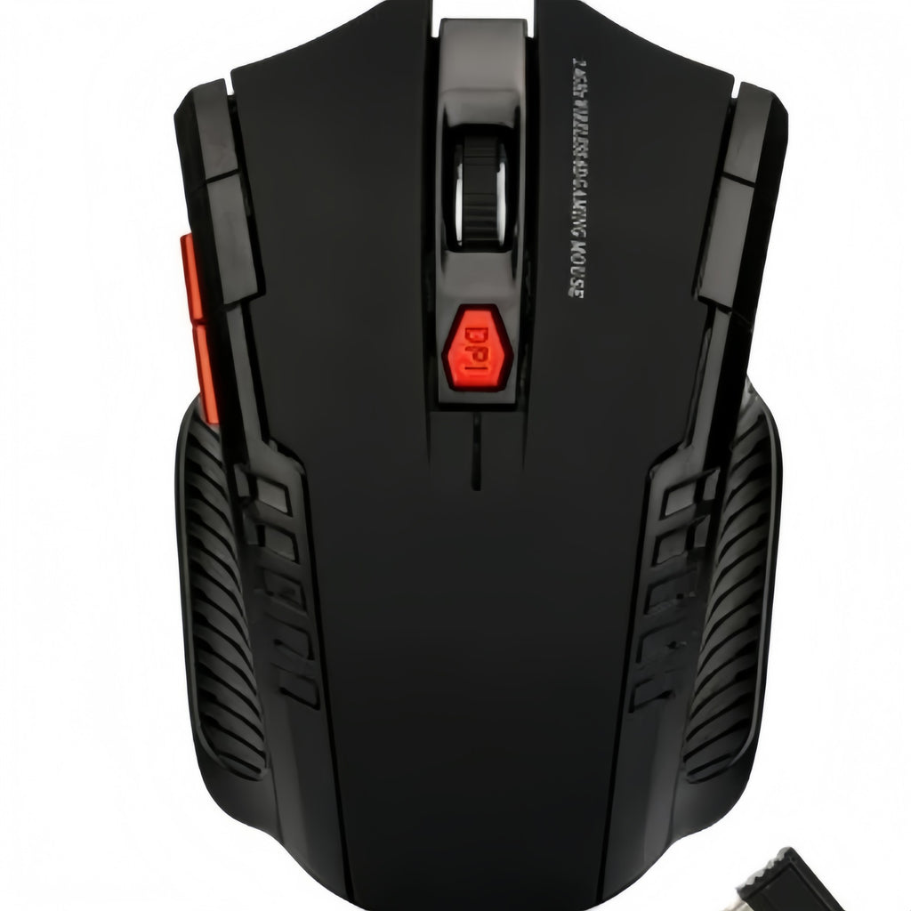 Mouse Sem Fio 2.4GHz com 6 Botões Ergonômico